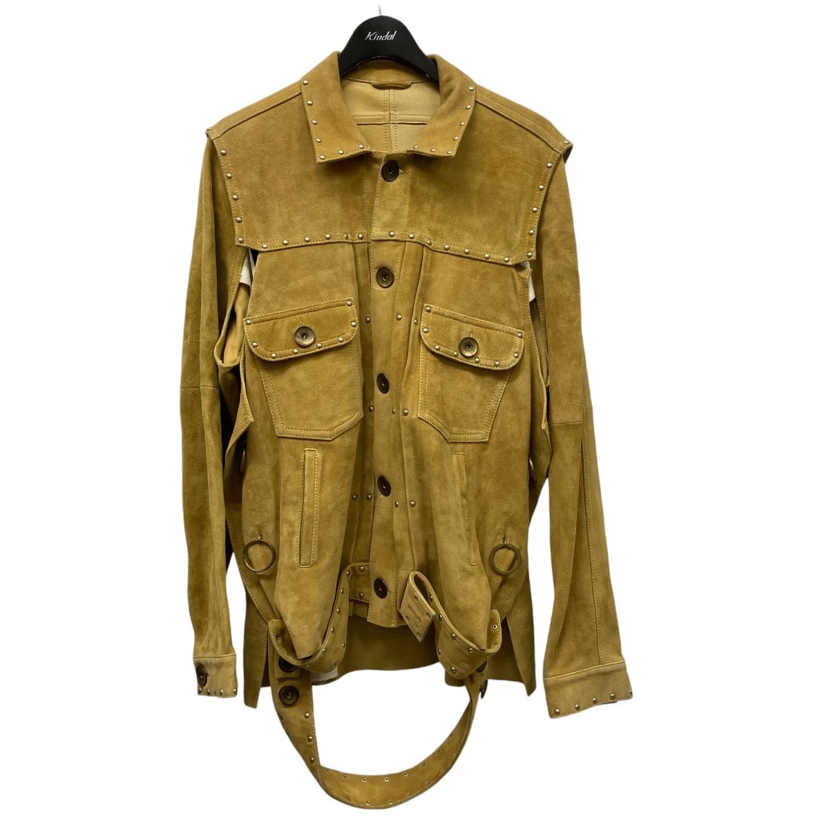 Maison Mihara Yasuhiro Suede Jacket Orange U No Size