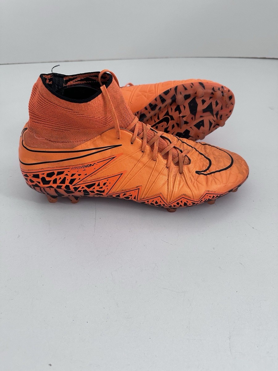 Nike Hypervenom Phantom 2 Orange Soccer Football Cleats Boots US12