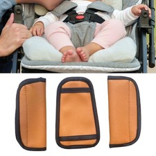 Stroller Shoulder Strap Cover with Crotch Pad Seat Belt Pad for Booster Seat