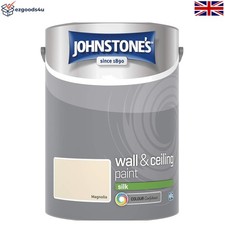 Magnolia Silk Emulsion Paint - 5L - Quick Drying, Odour Blocking - 12m² Coverage 7.60 per litre