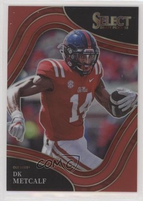 2022 Panini Select Draft Picks Field Level Red Prizm 86/149 DK Metcalf #146 0eo6