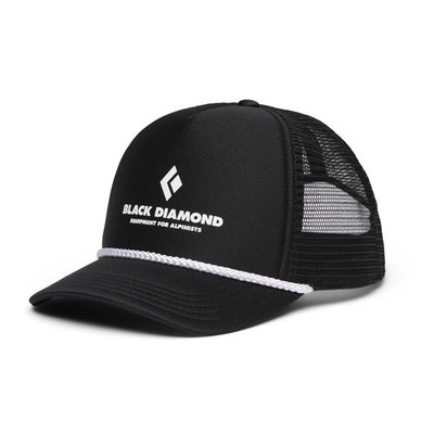 Black Diamond - Flat Bill Trucker Hat black/black Basecap, Schirm-Kappe
