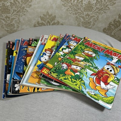 Disney Mickey Mouse Magazine Lot of 13 from 2015 mixed see photos - good condition
