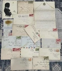 WW2 WWII Military US Army Letter Correspondence Grouping Pvt. R.B. Ferguson