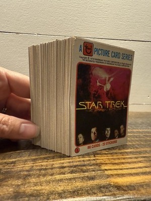 1979 Star Trek: The Motion Picture Topps Trading Cards Complete Set of 88 Cards