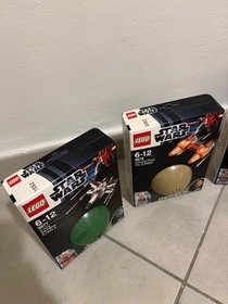 Lego 9679 9678 9677 AT-ST & Endor Star Wars Twin-Pod Cloud Car and Bespin X-wing