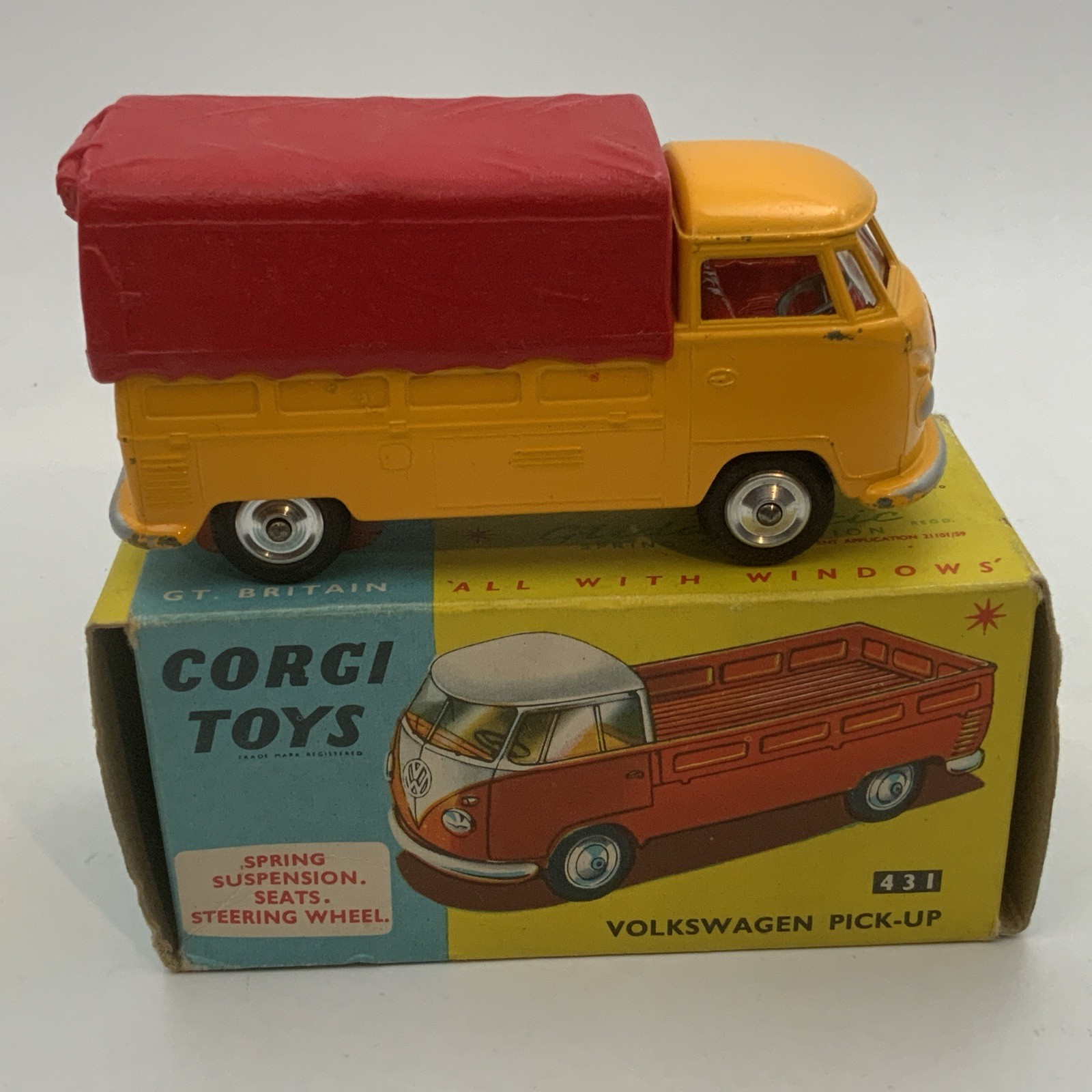 Corgi 431, VW Pickup - Free Price Guide & Review