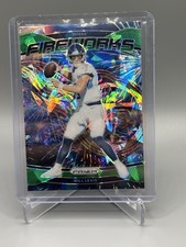 2024 Panini Prizm Will Levis Fireworks Green Ice Prizm Titans