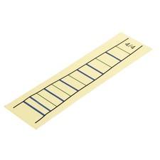 Violin Finger Position Marker Sticker Fret Guide Indicator 4/4 Yellow