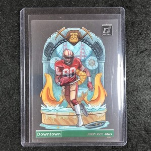 2023 Clearly Donruss Football JERRY RICE Downtown SSP #15