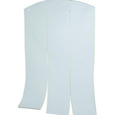 Vinyl Dog Door Flap - Clear, Weather-Resistant, Fits 9.4 x 14.2 in Doghouses
