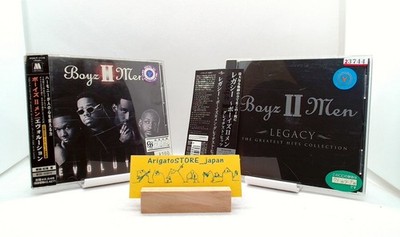 Boyz II Men Evolution Legacy Greatest Hits 2 CD Set OBI Japan Bonus Tracks