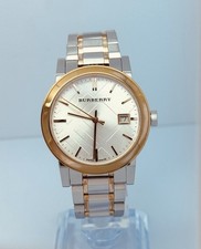 Burberry The City BU9105 Women's Watch two tone sapphire crystal 34mm