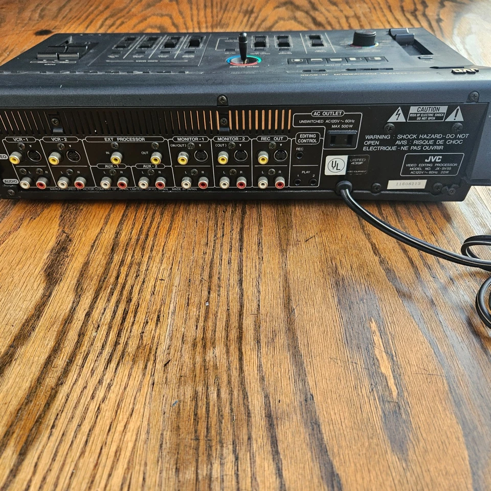 JVC JX-SV55 Video Editing Processor  - Image 3 of 4