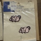 Vintage Lot Of 9 Sew On Embroidered Appliques, Dogs, Cats, Ducks, Bears, Giraffe — photo 7