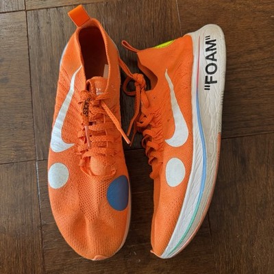Size 10.5 - Off-White x Nike Zoom Fly Mercurial Flyknit Total Orange