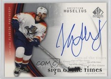 2005-06 SP Authentic Sign of the Times Kristian Huselius #KH Auto 4f5