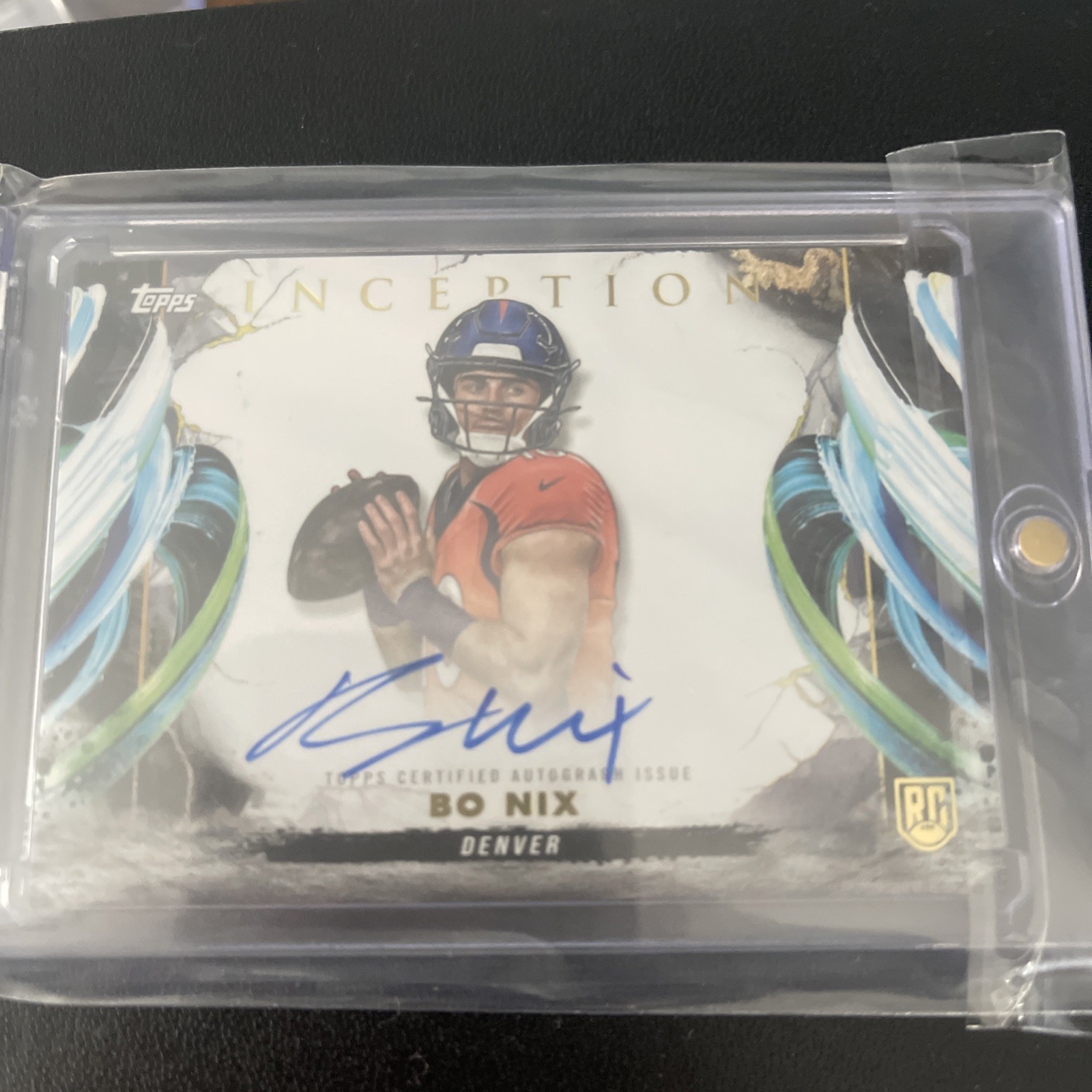 2024 Topps Inception - Rookie Autographs Variations Bo Nix #RAV-BN (AU, RC)