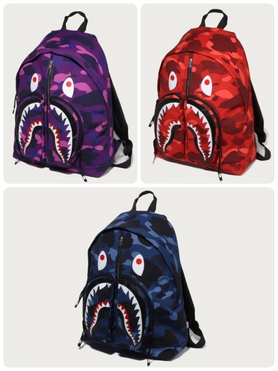 A Bathing Ape Polyester Backpacks for Men for sale | eBay