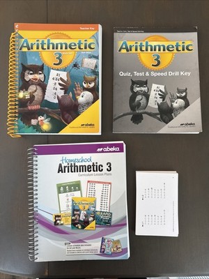 Abeka Homeschool Arithmetic Grade 3 Curriculum