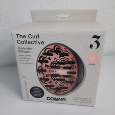 Conair The Curl Collective Diffuser 3 For Curly Hair - Open Box