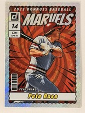 2023 Donruss #M5 Pete Rose Marvels Rapture