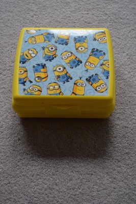 Tupperware Minions gelber Sandwichbehälter Brotdose Snackbox