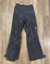 Mountain Hardwear Conduit Snowboarding Pants Womens XS Lightweight Outdoor Black