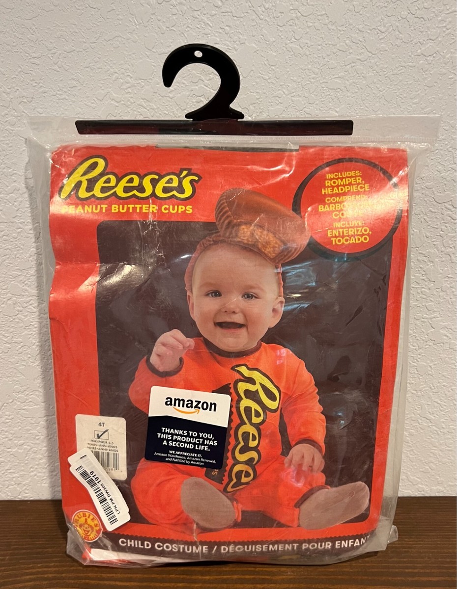 Reese's Peanut Butter Cups Child/Toddler Costume size 4T