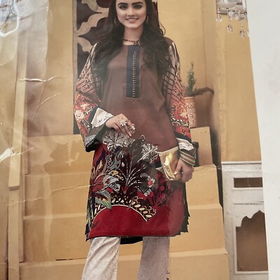 Tawakkal Sapphire Lawn Kurta Sana Safinaz Lime Light