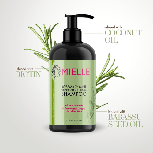 Rosemary Mint Strengthening Shampoo Infused with Biotin, Cleanses and Helps Stre - Picture 3 of 6