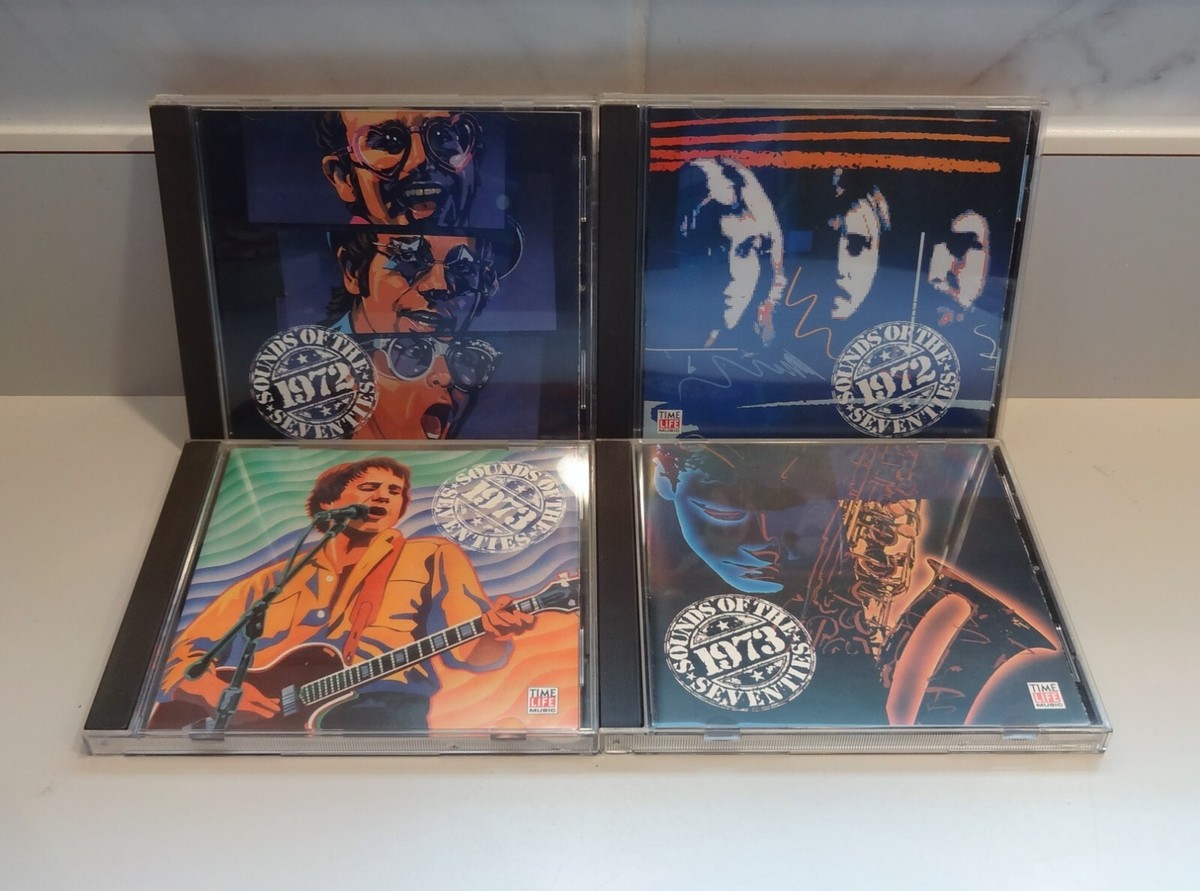 Set of 38 SOUNDS OF THE SEVENTIES CDs 1970s Music Collection TIME