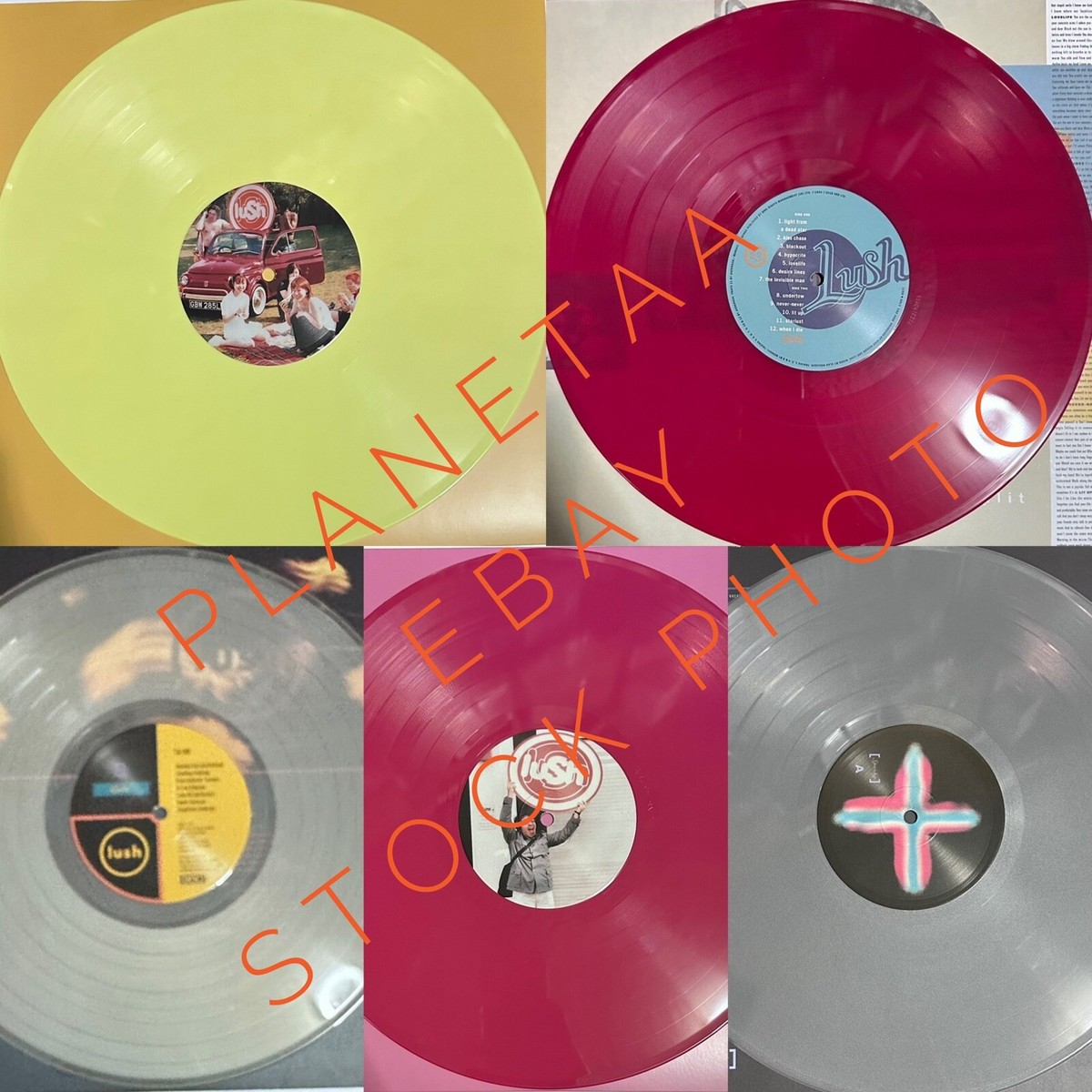 Lush - Origami Color Vinyl 5 LP Box Set Spooky Split Topolino Gala
