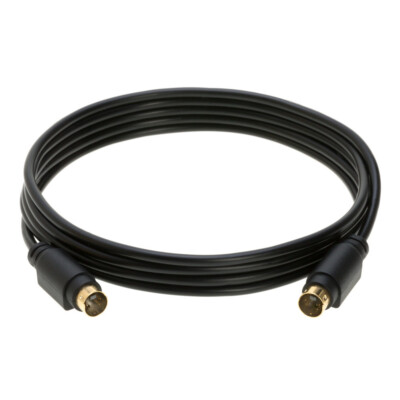 S Video 6FT Cable 4 Pin M/M SVHS, DVD, VCR Male to Male S-Video Cord
