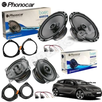 Kit De 4 Haut-Parleurs Phonocar Antérieurs Et Postérieurs Pour Opel Astra H - Photo 1/4