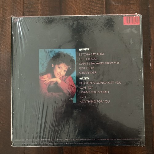 Gloria Estefan, Let It Loose Record LP Vinyl Shrink Hype, VG+/VG+ - Picture 2 of 6