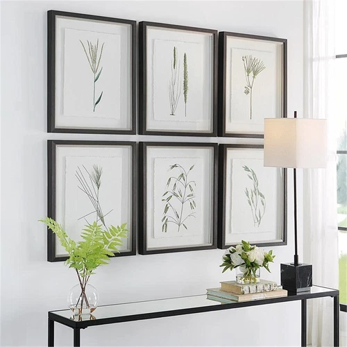 Uttermost Forest Finds Plastic and Paper Framed Prints in Brown/Green (Set of 6) - Picture 7 of 8