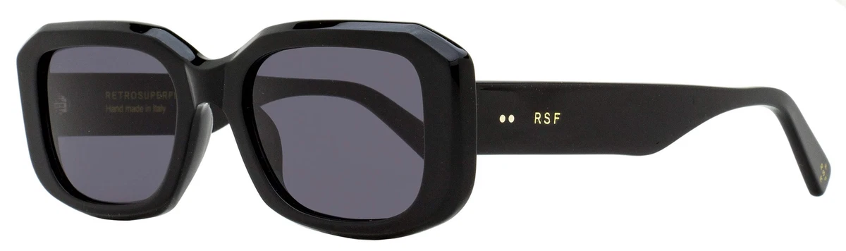 RETROSUPERFUTURE Black Designer Sunglasses for Men for sale | eBay