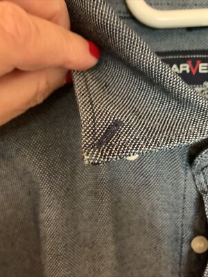 Chemise Marvelis L Coton Oxford Grise - Occasion Très Bon état Pour Homme