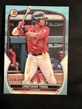 2023 Bowman Draft Paper /499 Cristofer Torin Arizona Diamondbacks