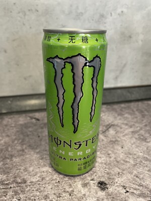 Monster Energy Drink Monster Ultra Paradise voll Rar Sammler China
