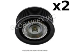 Mercedes (2012-2020) Drive Belt Idler Pulley (Grooved) (2 PCS) INA + WARRANTY