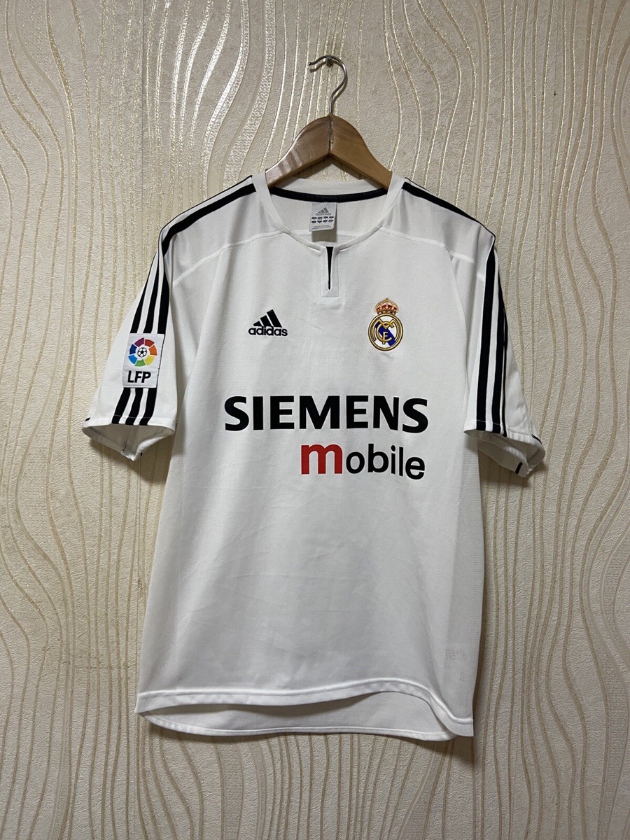 REAL MADRID 2003 2004 HOME FOOTBAL SHIRT SOCCER JERSEY ADIDAS