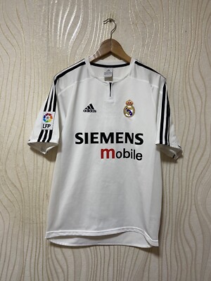 REAL MADRID 2003 2004 HOME FOOTBAL SHIRT SOCCER JERSEY ADIDAS