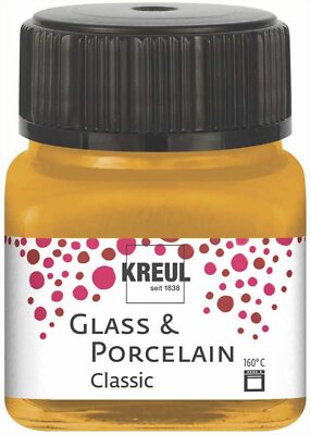 KREUL Glas- und Porzellanfarbe Classic gold 20 ml