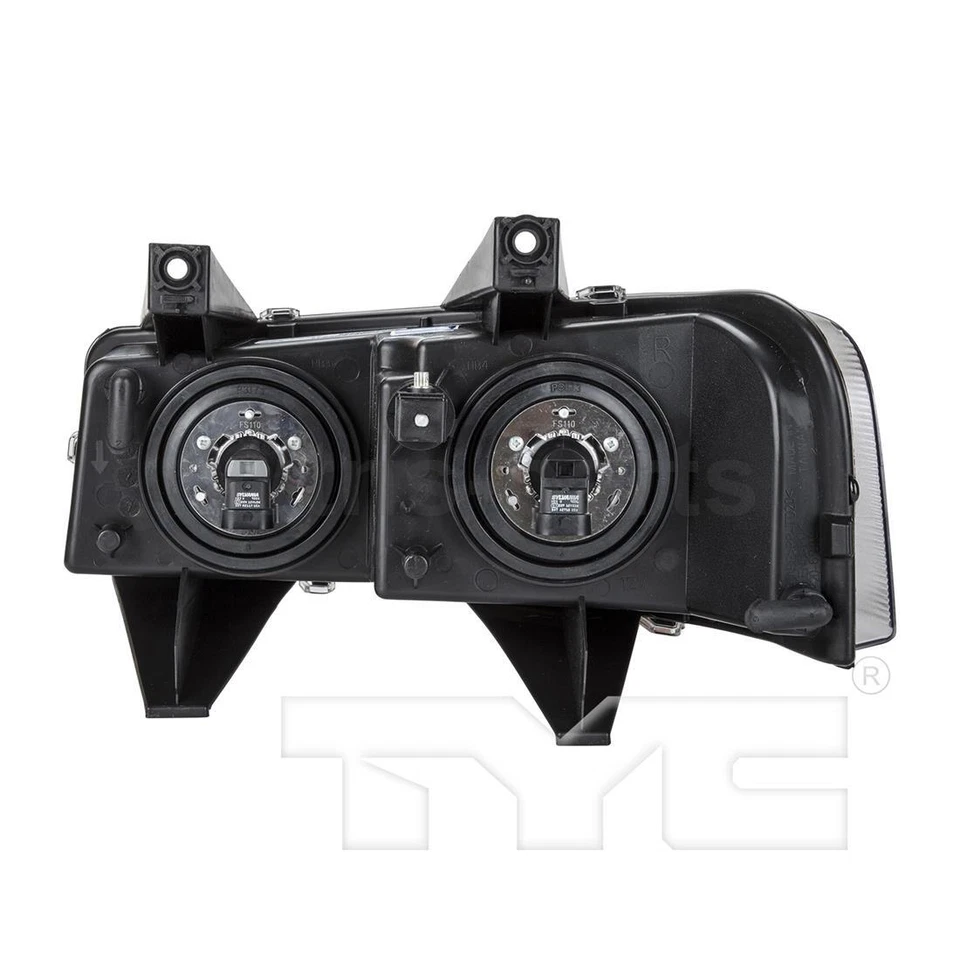 Conjunto de faros izquierdo derecho TYC 2 PIEZAS para Chevrolet Express 2500 2003-2006 4,3 L Foto 4 de 4