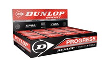 Image of NEW Dunlop Squash Balls Progress Training Official Ball of the WSF, PSA, WSA