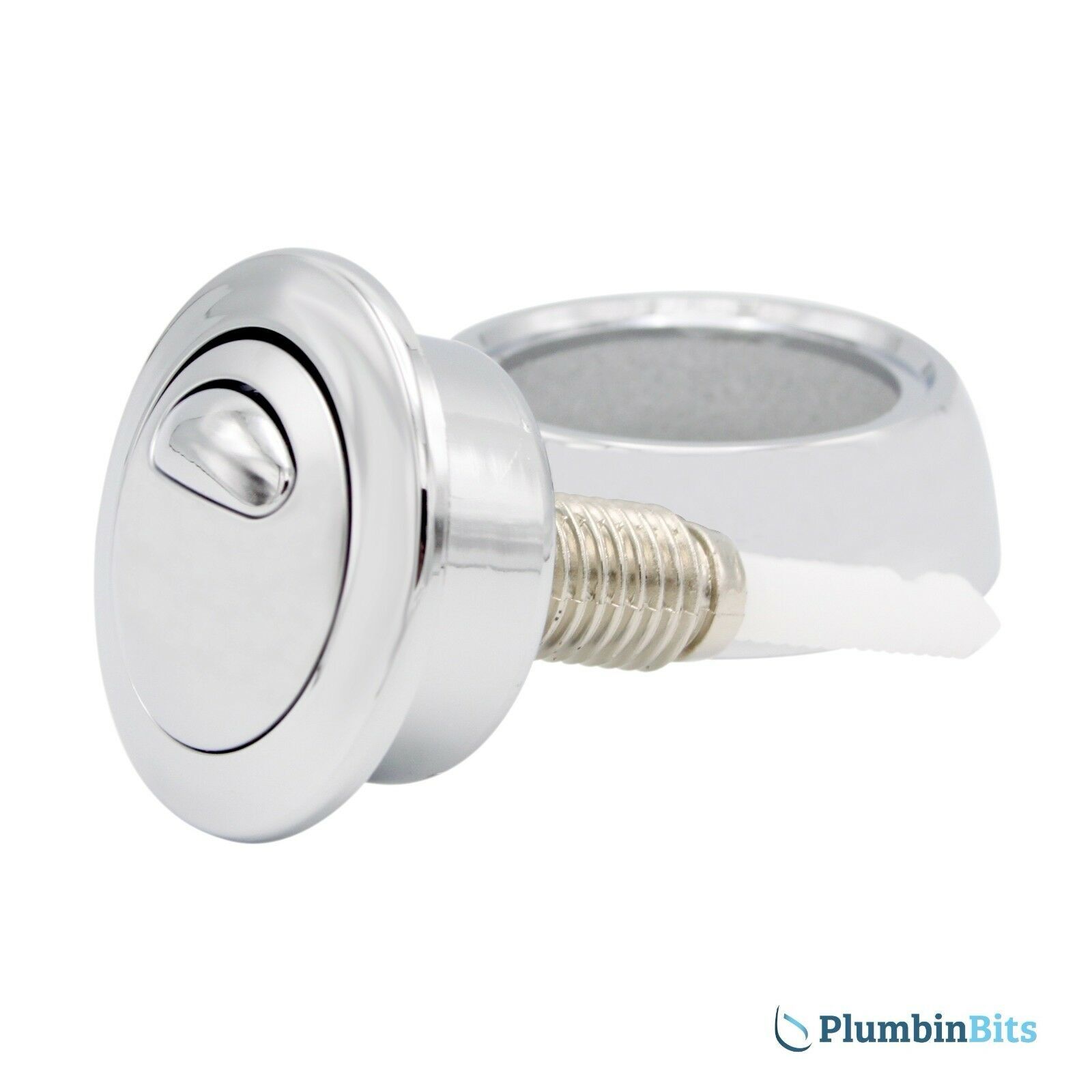 Siamp Monaco Optima 49 Dual Flush Cistern Push Button Chrome 34494907