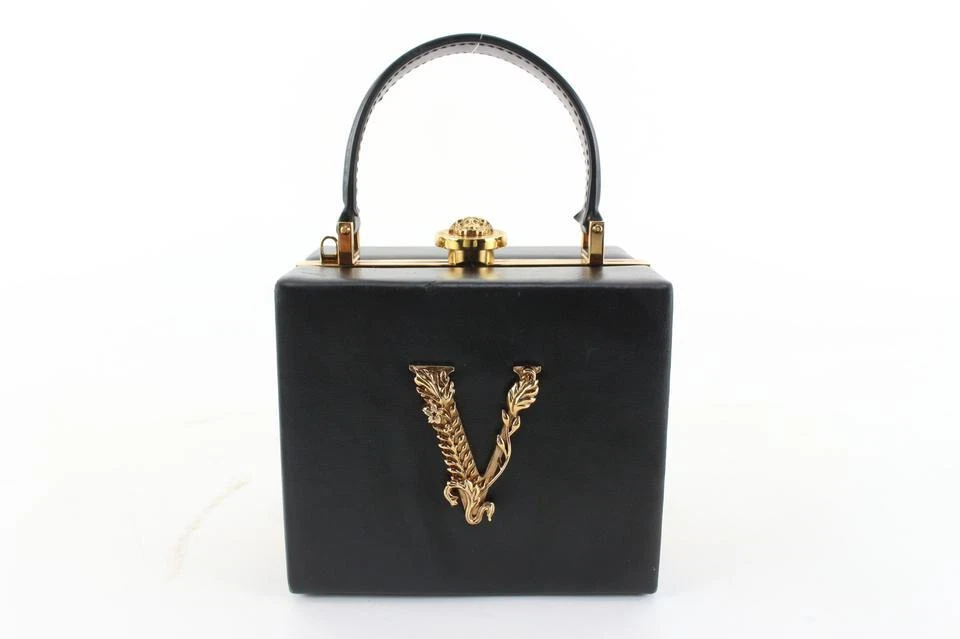 Cross body bags Versace - Virtus leather crossbody bag - DBFH209DNATR4DZ9TP