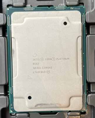 Intel xeon Platinum 8163 Official CPU 24-core 2.5G server Intel xeon Platinum 8163 Official CPU 24-core 2.5G server